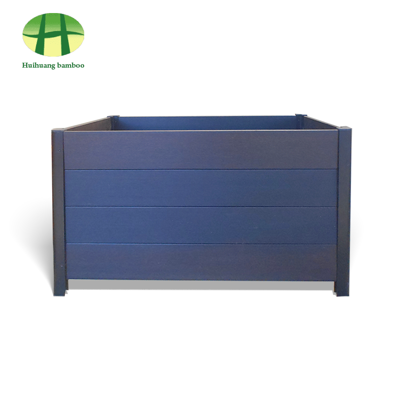 বহিরঙ্গন আবহাওয়া প্রতিরোধের বাঁশ রোপণকারী যৌগিক কাঠ রোপনকারী বাক্স বহিরঙ্গন আবহাওয়া প্রতিরোধের বাঁশ রোপণকারী যৌগিক কাঠ রোপনকারী বাক্স
