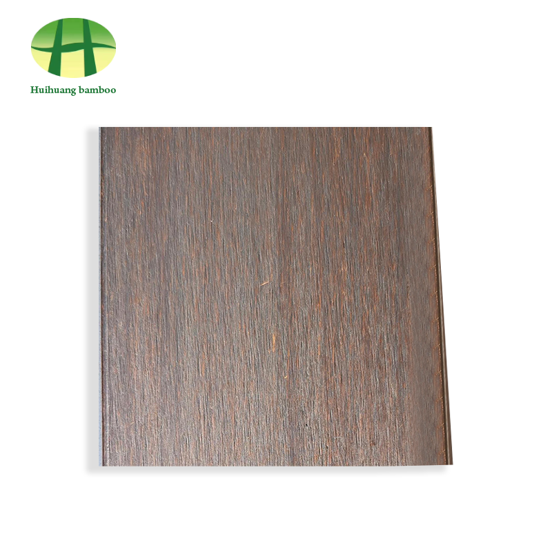 কার্বনাইজড রঙের চকচকে ভারী বাঁশের মেঝে