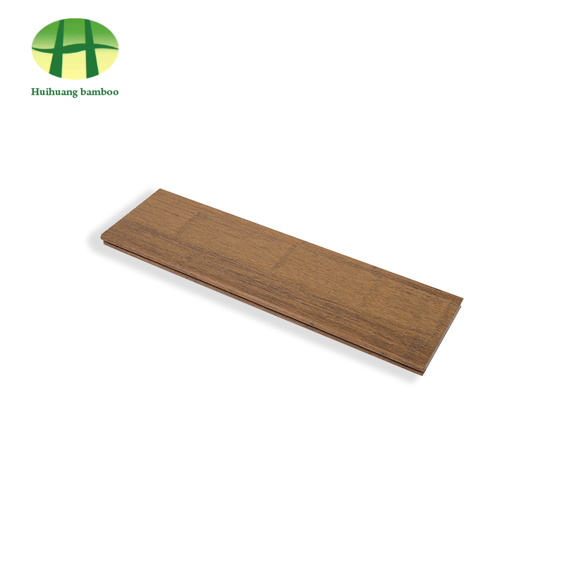 প্রাকৃতিক রঙের চকচকে ভারী বাঁশের মেঝে