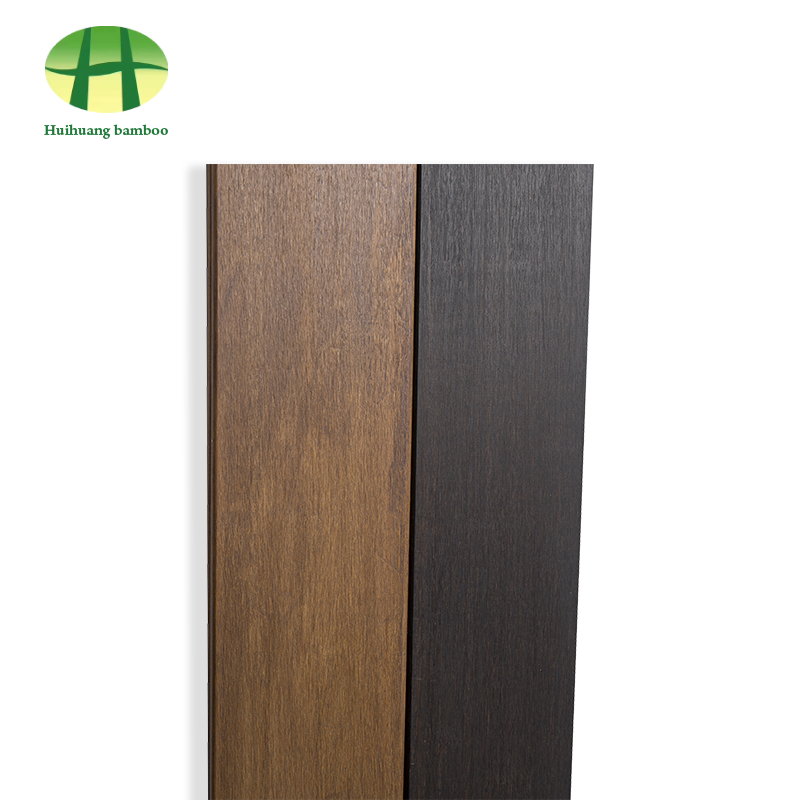 প্রাকৃতিক রঙের চকচকে ভারী বাঁশের মেঝে