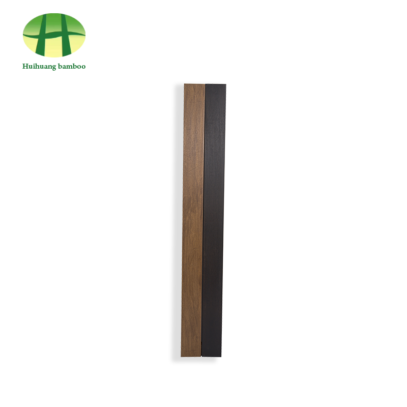 কার্বনাইজড রঙের চকচকে ভারী বাঁশের মেঝে