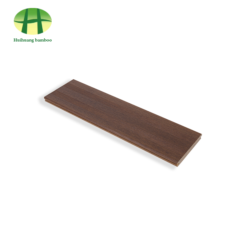 কফি রঙের বাঁশের মেঝে