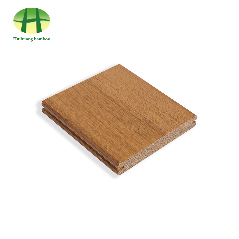 প্রাকৃতিক রঙের চকচকে ভারী বাঁশের মেঝে